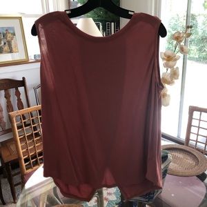 Rust colored dressy tank
